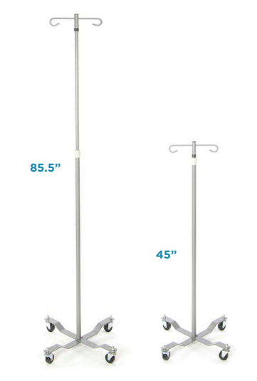 Protekt IV Pole Stand, 4 Legs, 2 Hooks Adjustable Height