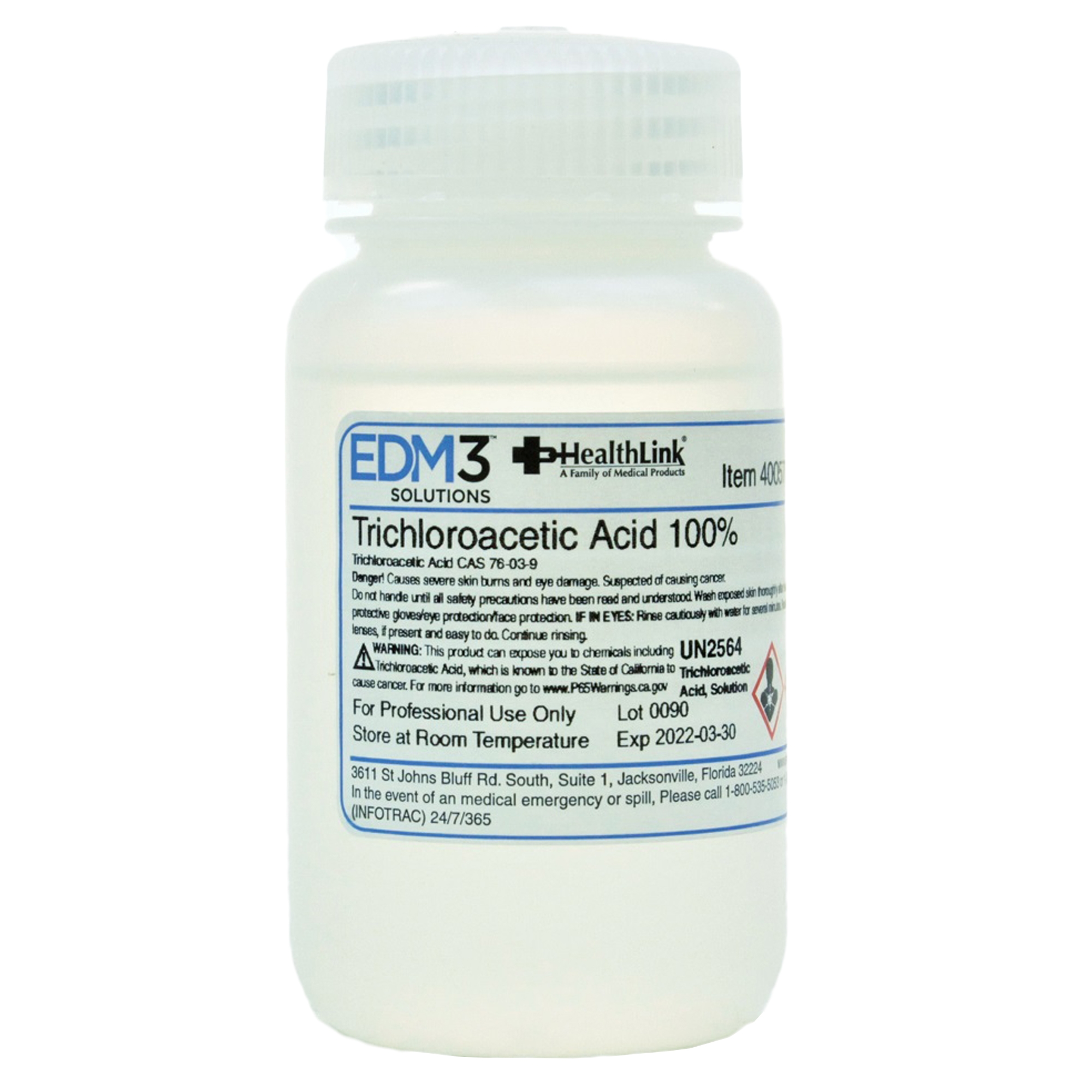 Histology Reagent Trichloracetic Acid 100%