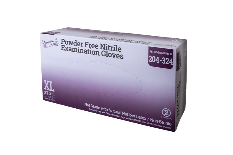 OmniTrust 204 Series Ultimate Nitrile Powder Free LT Examination Glove