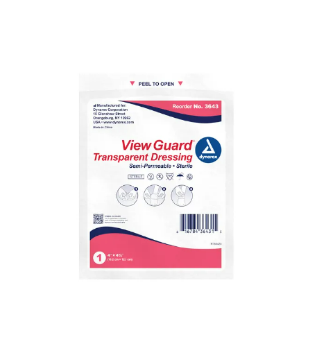 View Guard Transparent Dressings, Sterile