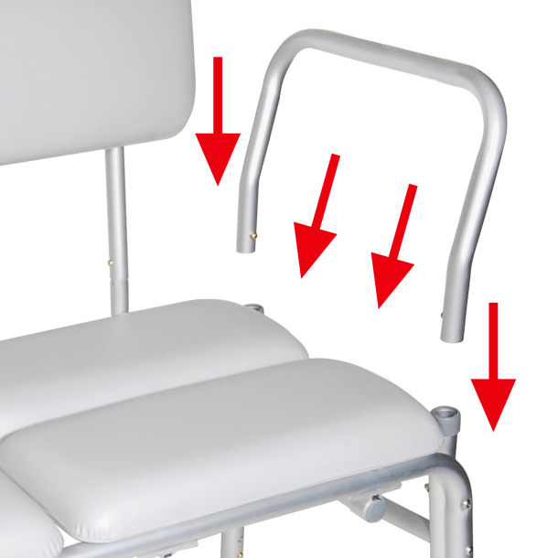 Padded Seat Transfer Bench