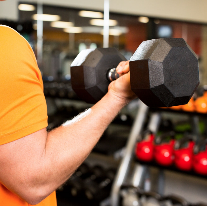 Power Systems Rubber Octagonal Dumbbell 96866