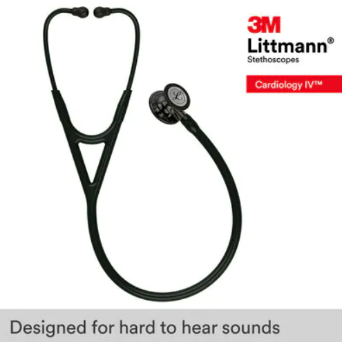 Littmann Cardiology IV Stethoscope with High Polish Smoke Chestpiece