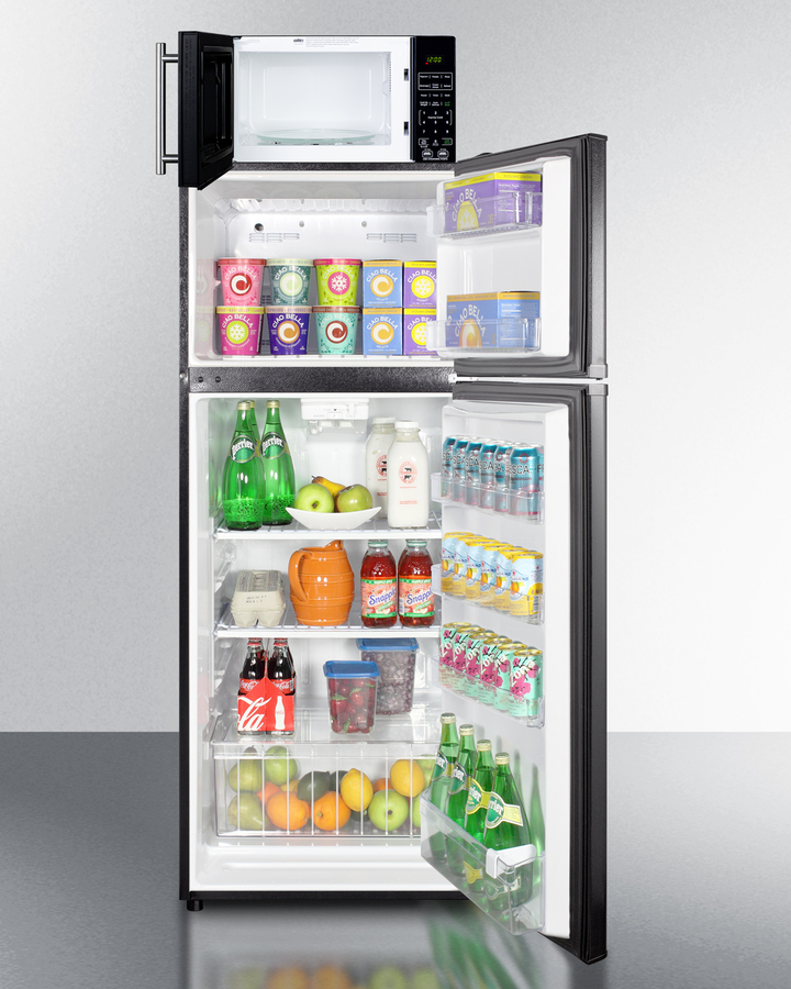 Microwave / Refrigerator Freezer Combination with Allocator