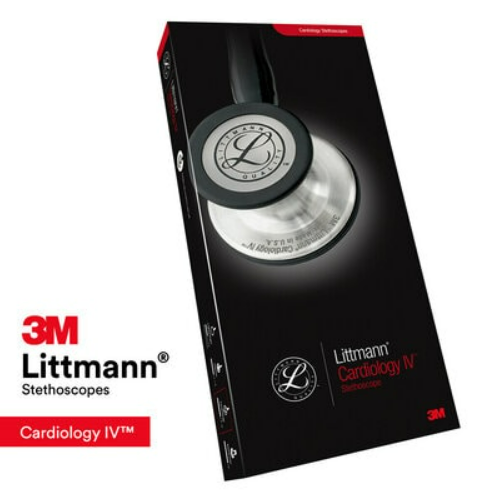 Littmann Cardiology IV Stethoscope, Standard Finish Chestpiece