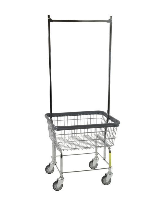 Laundry Cart Double Pole Rack