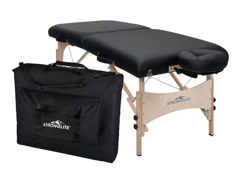 Stronglite Classic Bariatric Massage Table with Adjustable Back
