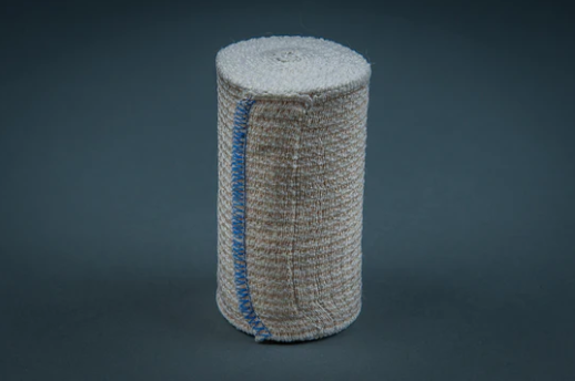 Honeycomb Elastic Bandage with Double Velcro Closure, Latex, Sterile, Individually Wrapped