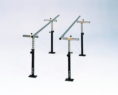 Height & Width Adjustable Floor Mounted Parallel Bars