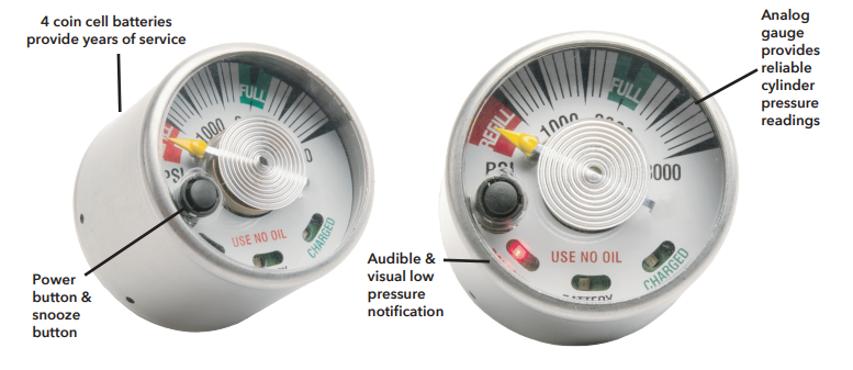 Critical Alert Universal Gauge