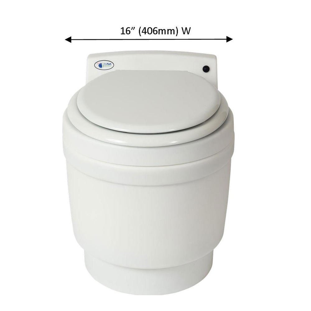 Laveo Battery Powered Portable Waterless Dry Flush Toilet