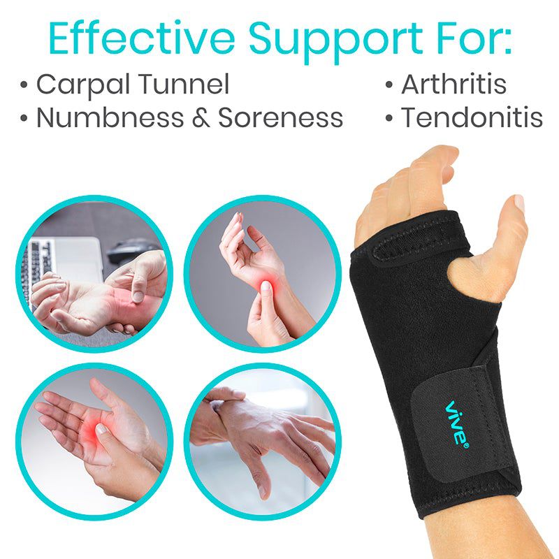 Carpal Tunnel & Tendonitis Support Wrist Brace