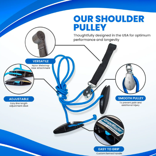 Shoulder Pulley with Metal Door Bracket