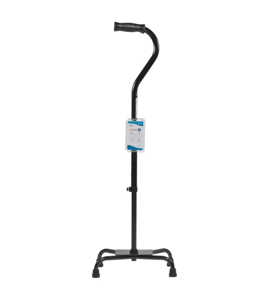 Heavy Duty Quad Canes, Large Base, Bariatric
