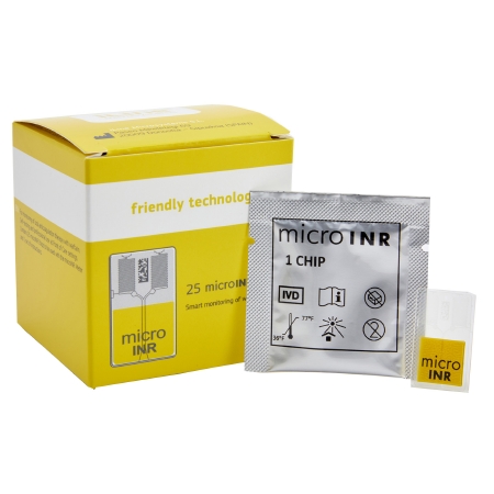 microINR Chips For MicroINR PT INR Coagulation Meter 25 Count