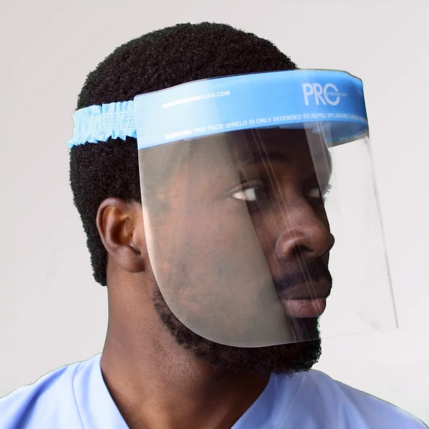 ProGear Face Shield with Headlight Cut Out