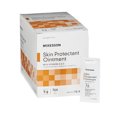 Skin Protectant 5 Gram Individual Packet Unscented Ointment