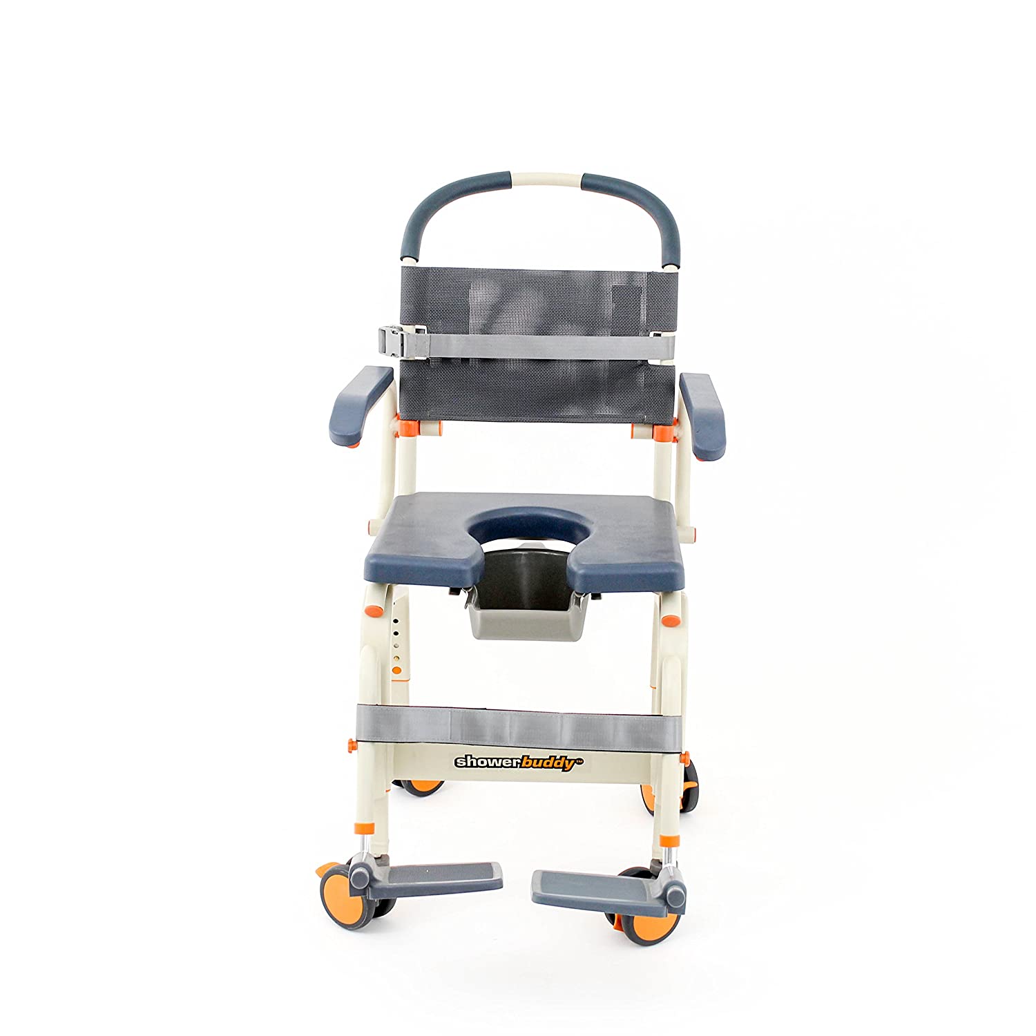 Roll In ShowerBuddy Light Shower Commode Chair