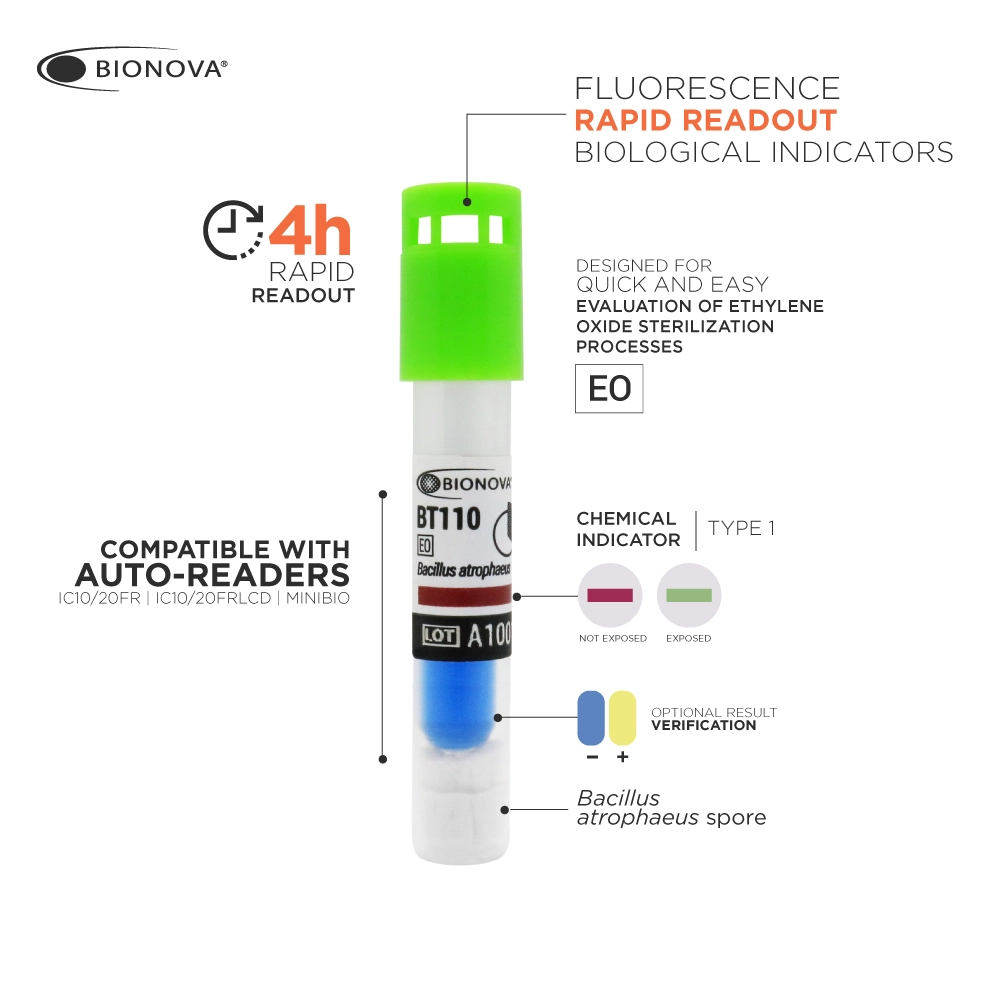 4h Biological Indicator for EtO