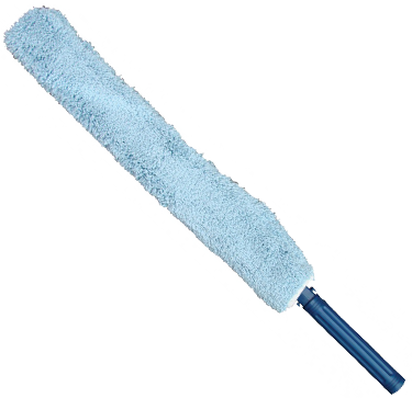 Microfiber Duster, Heavy Duty Extension Handle, 1" x 72"