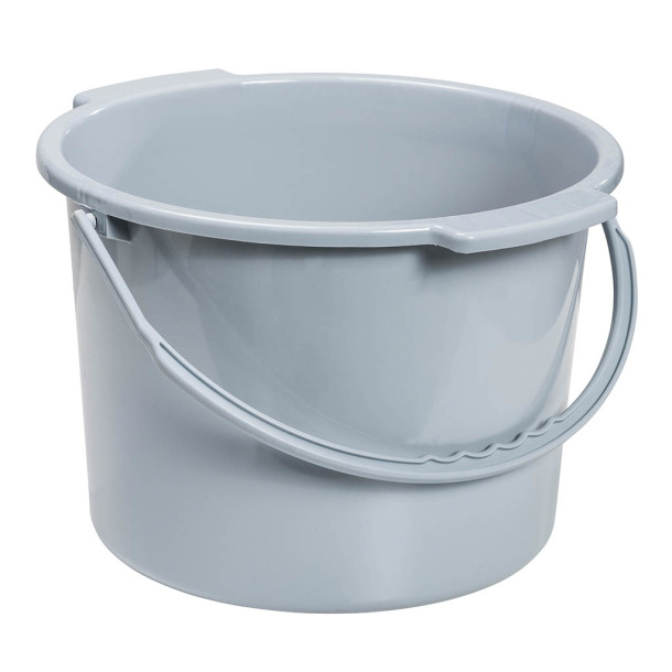 Commode Bucket with Handle and Lid, 12 qt - Clearance