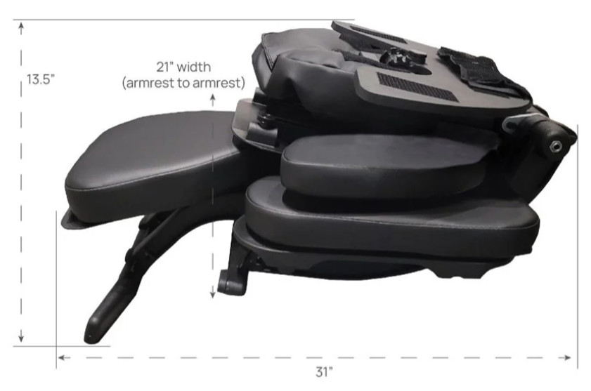 Avila II Massage Chair / Table with Adjustable Back