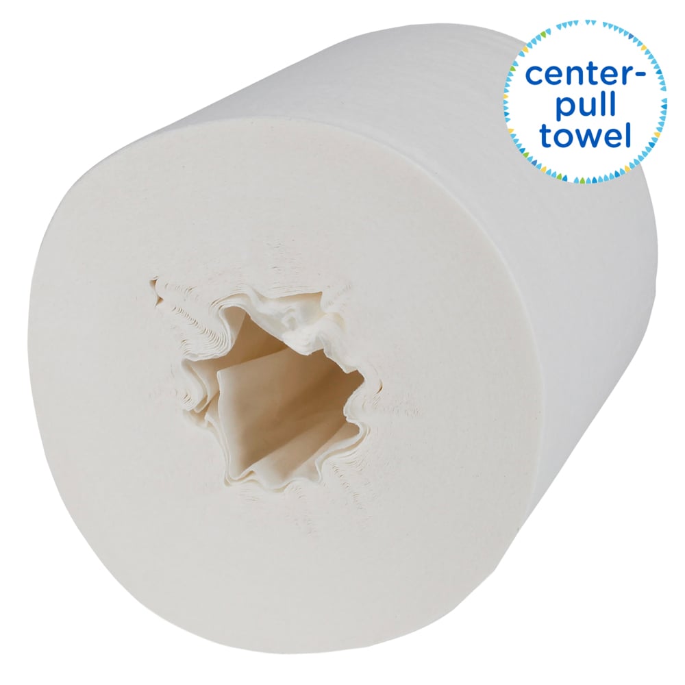 Kleenex Premiere, Center Pull Towels, 8” x 15”, White