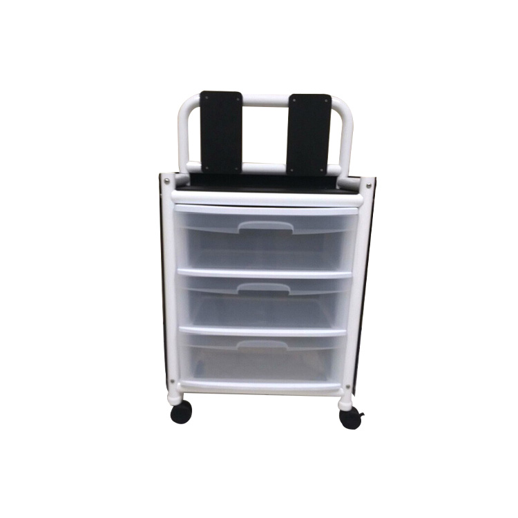 Deluxe New Era Patented Infection Control 3 Drawer Isolation Cart