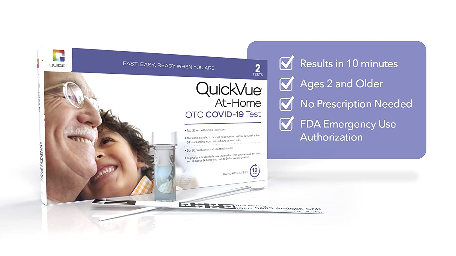 QuickVue At-Home OTC COVID-19 Test