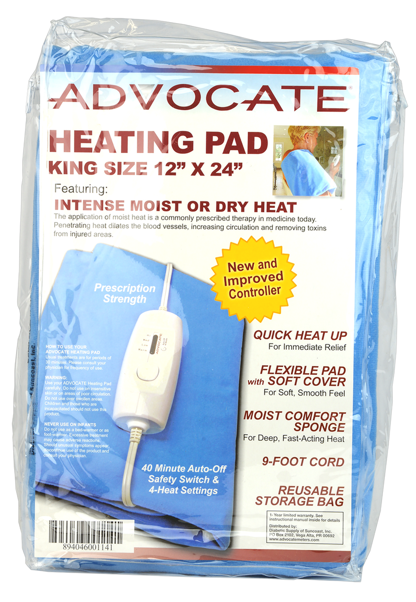 Moist or Dry Heating Pad