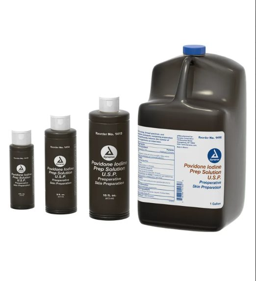 Povidone Iodine Prep Solutions
