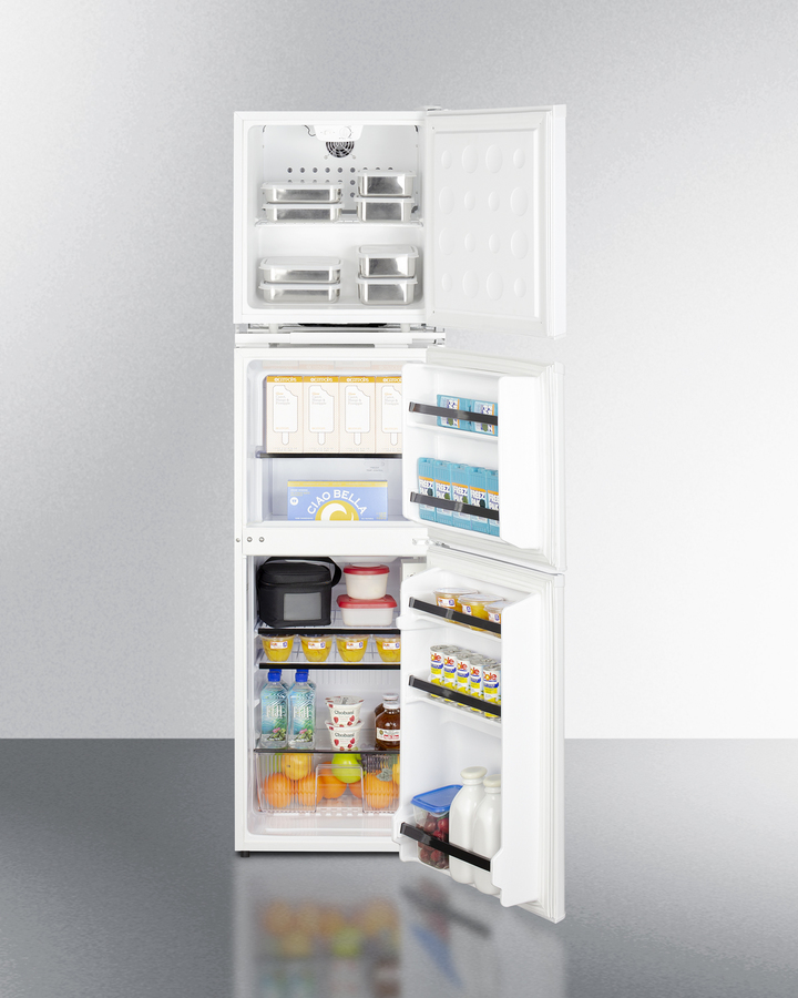19" Wide Allergy Free Refrigerator / General Purpose Refrigerator Freezer Combination