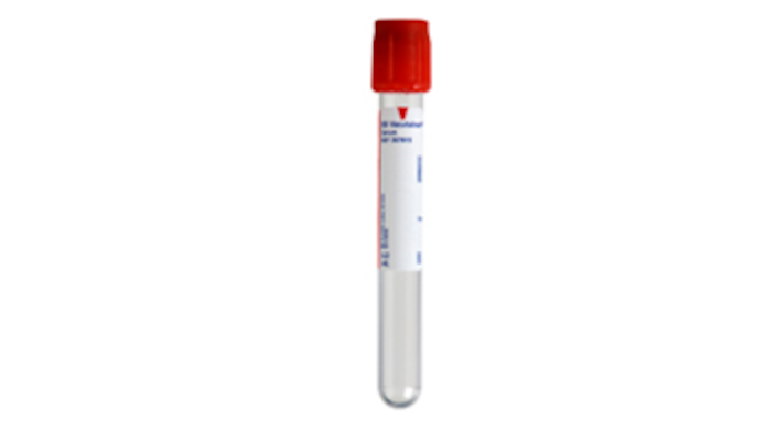 Vacutainer Serum Tubes with Hemogard Closure, Red, Paper Label, Clot Activator & Silicone Coated Interior