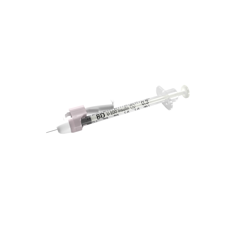 HI-LR　VF-4 LIGHTNING III Bd 305934 Safetyglide Insulin Syringes