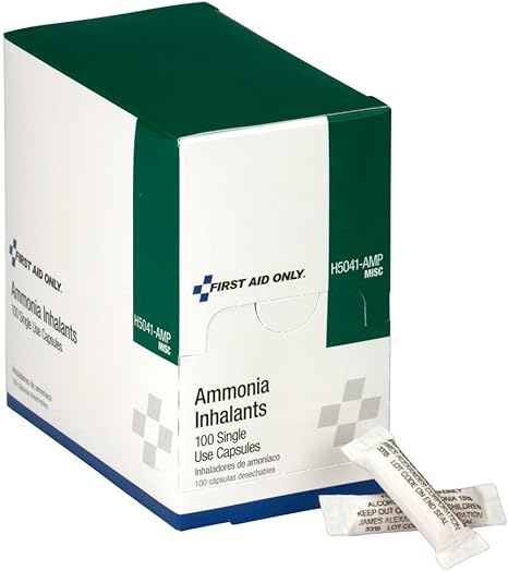 Ammonia Inhalant Ampoules 0.3mL - Box of 100