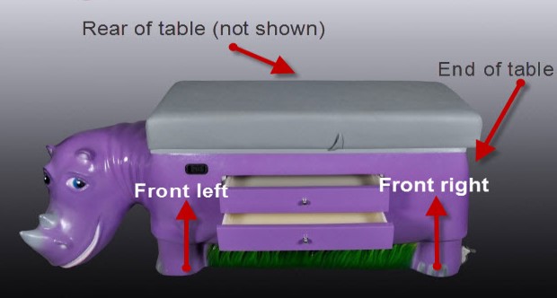 Pediatric Examination Table (RHINO) 