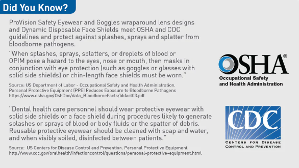 ProVision Contour Wraps Safety Glasses