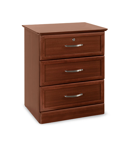 Hamilton Collection 3 Drawer Bedside Cabinet