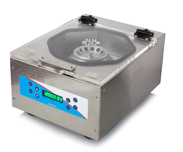 MX12 Micro-Combo Centrifuge, 24-Place Microhematocrit 75 mm, 12000 rpm, Reader Disk, 110V