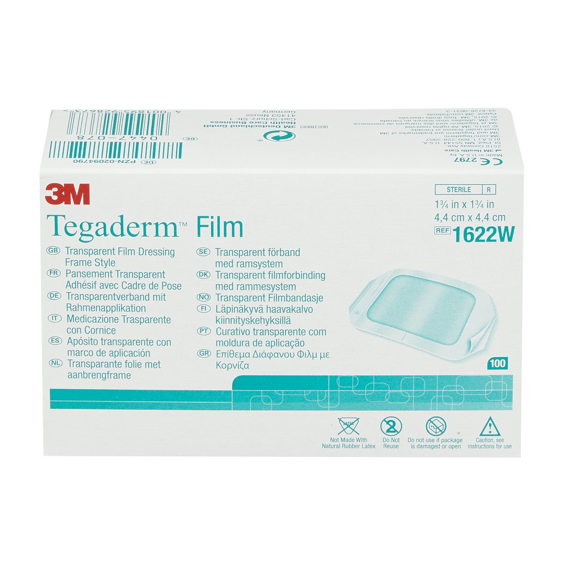 Tegaderm Transparent Film Dressing Frame Style