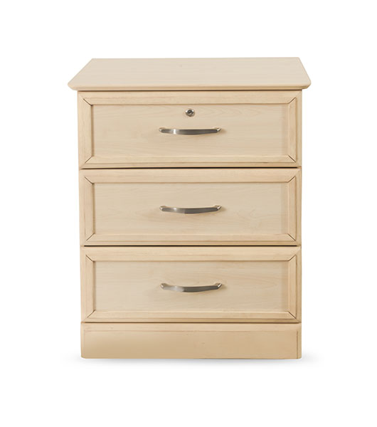 Hamilton Collection 3 Drawer Bedside Cabinet