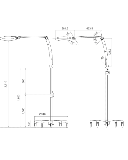 Luxor 100 Series Procedure Lights