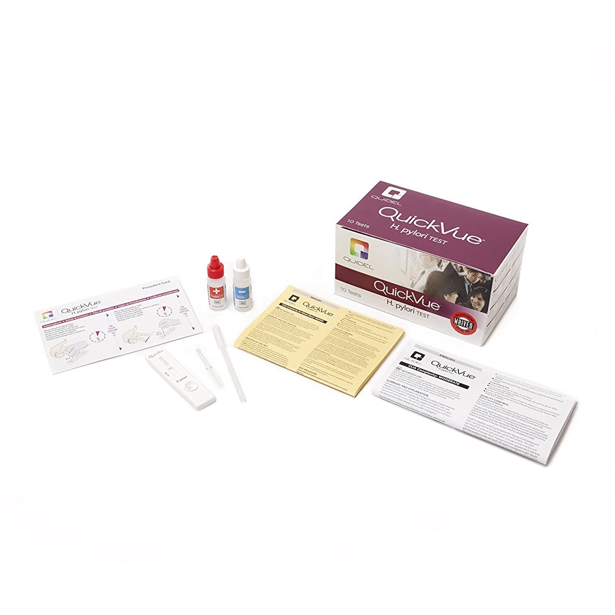QuickVue H Clinical Rapid H Pylori Test