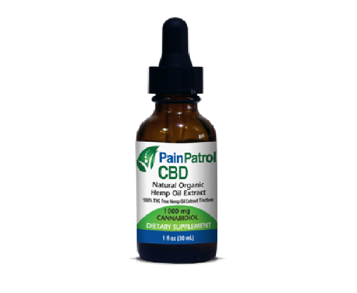 Pain Patrol CBD Oil Sublingual Tincture 30 mL Bottle