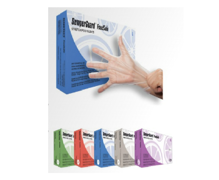 SemperGuard FoodSafe Stretch Poly Gloves