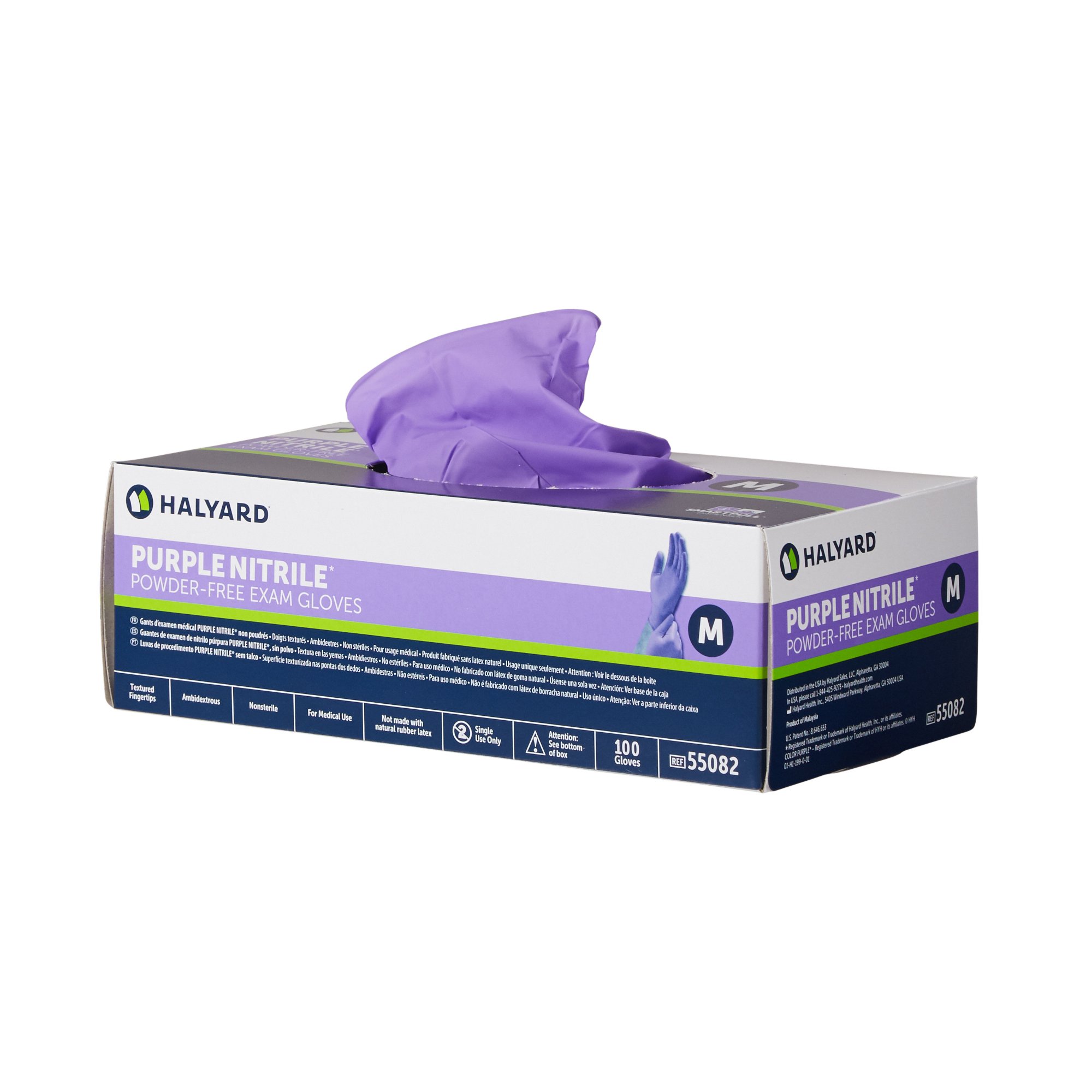 Purple Nitrile Exam Gloves – Pallet