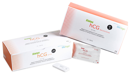 Status First hCG Urine Control, Positive & Negative