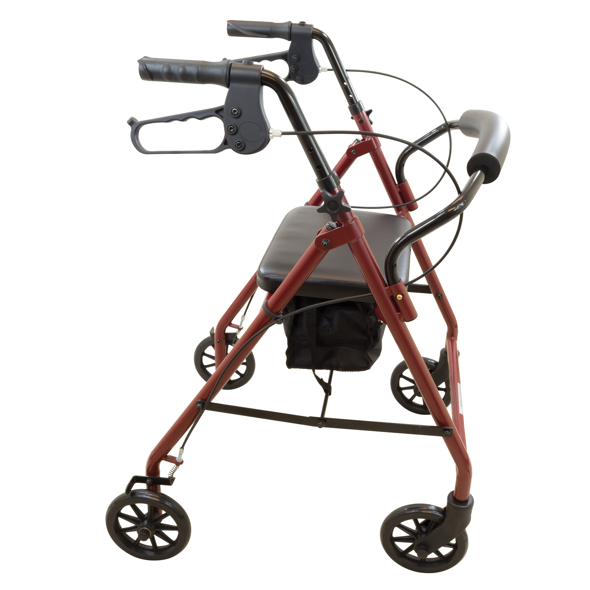 Economy Steel Rollator with 6" Wheels