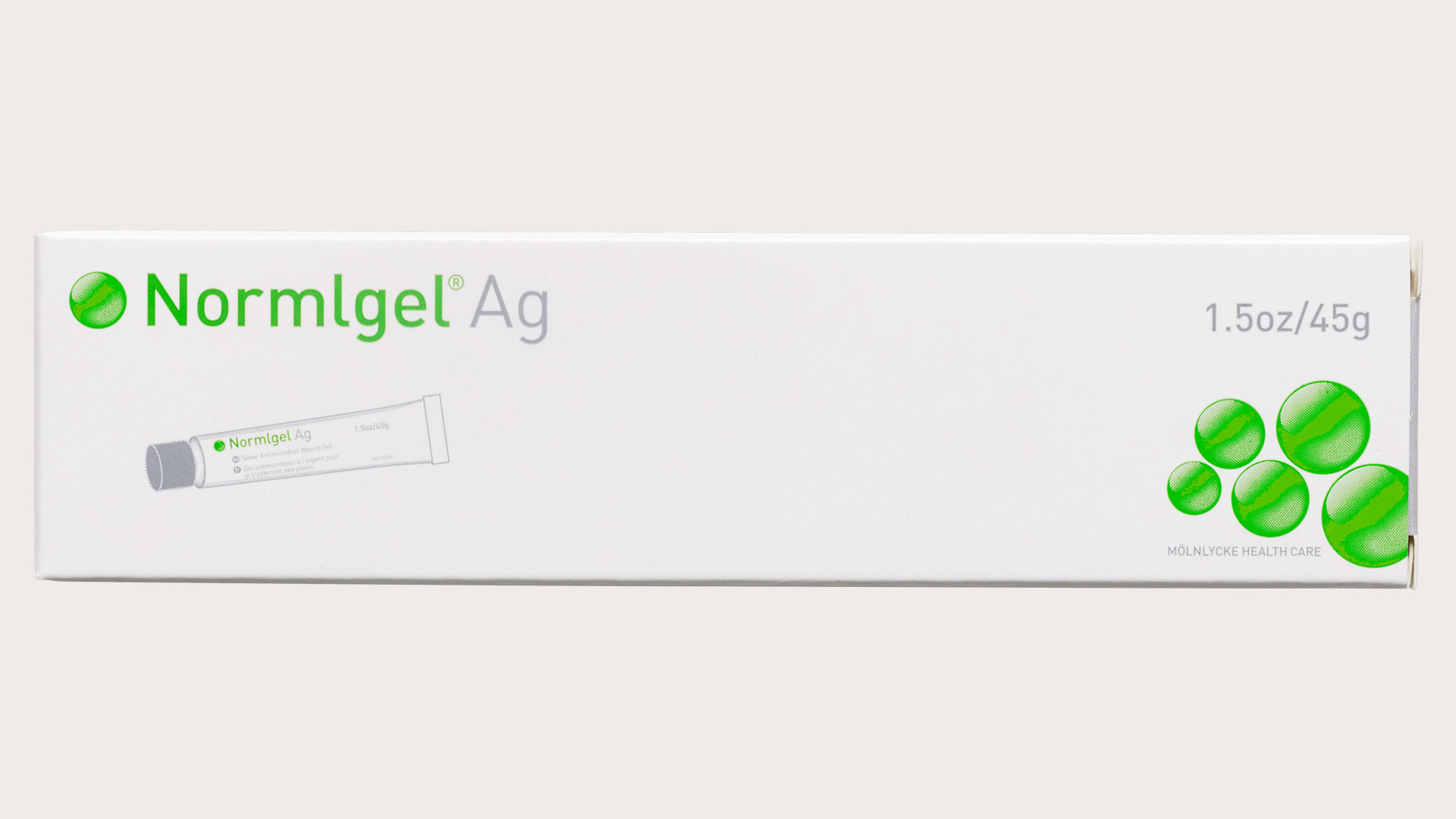 Normlgel Ag Wound Gel, Silver Antimicrobial, 1.5 oz