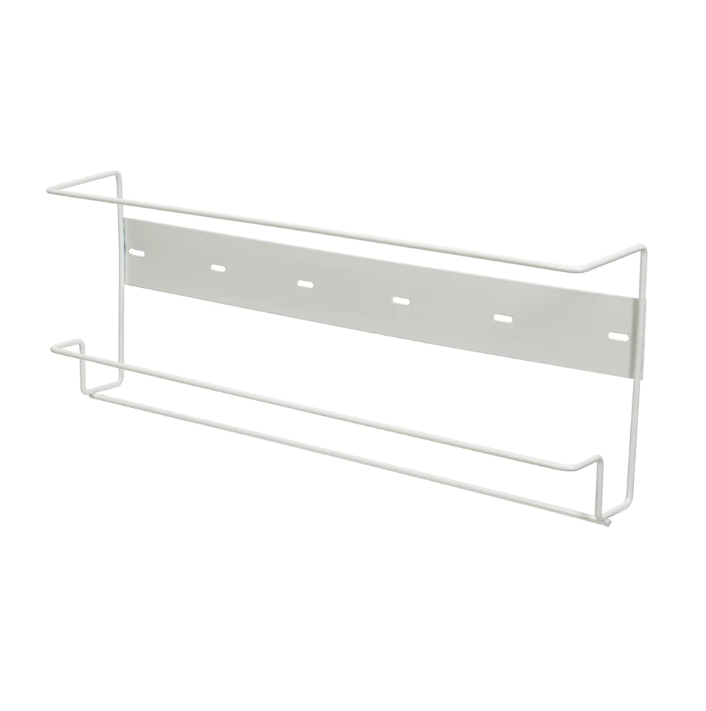 Glove Box Dispenser, Non Divided, White, Coated Wire